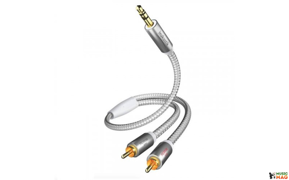 Inakustik Premium 3,5mm Mini Jack > 2 x RCA 1,5m