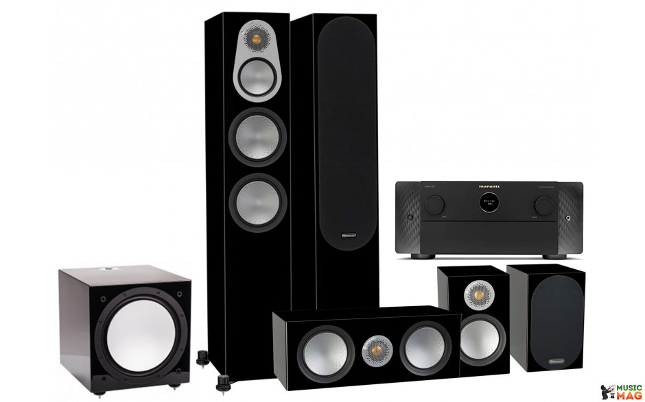 Marantz CINEMA 40 + Monitor Audio Silver 300 set 5.1 300/100/Centre 150/W12