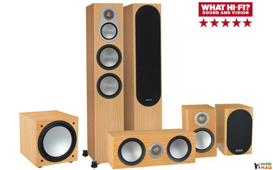 Monitor Audio Silver 300/50/centre 150/W12 natural oak