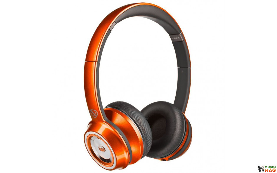 Monster NCredible NTune On-Ear Headphones Candy Tangerine