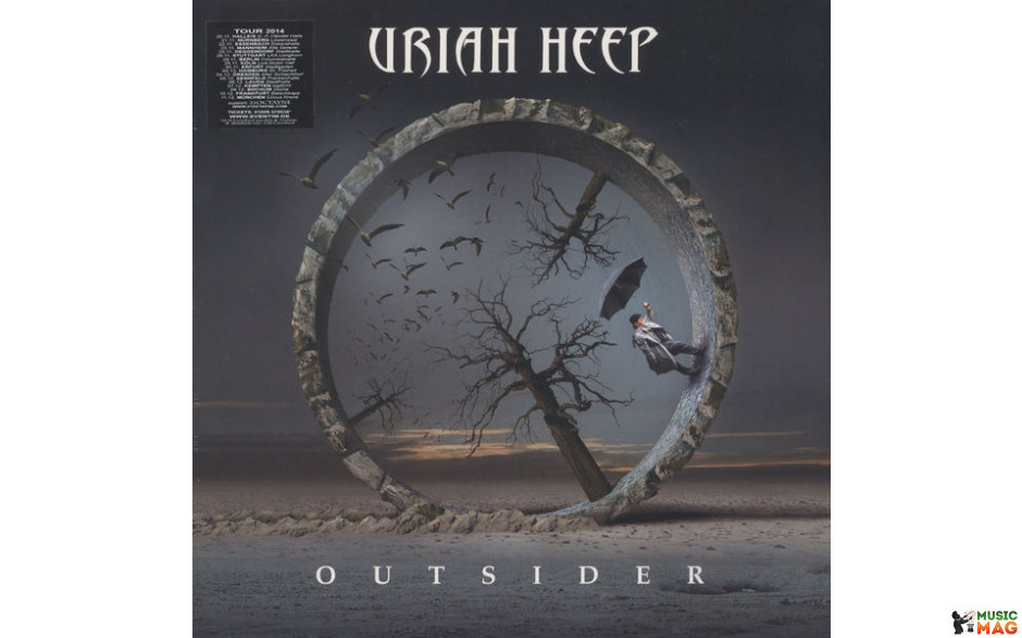 URIAH HEEP - OUTSIDER 2014 (PRELP 080, LTD., 180 gm.) GAT, SOULFOOD/EU MINT (4046661351118)