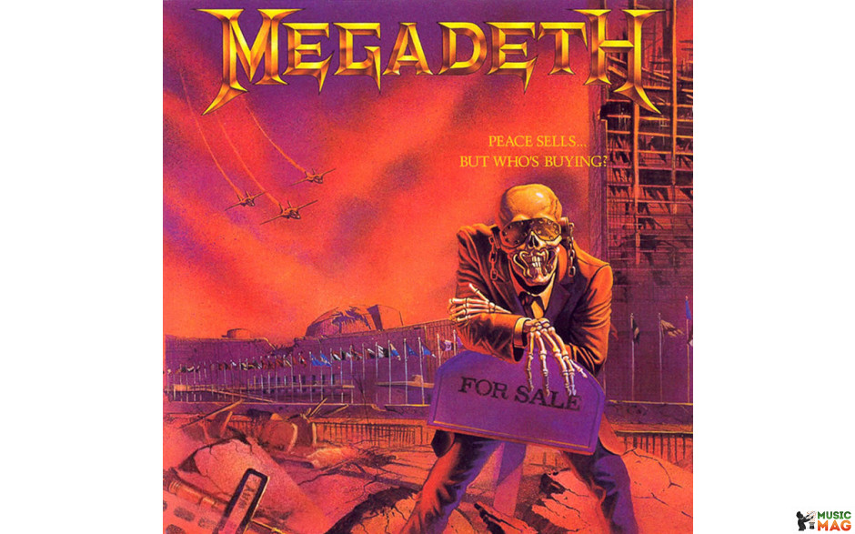 MEGADETH - PEACE SELLS… BUT WHO"S BUYING 1986 (ST-12526, 180 gm. RE-ISSUE) CAPITOL/USA MINT (0077771252617)