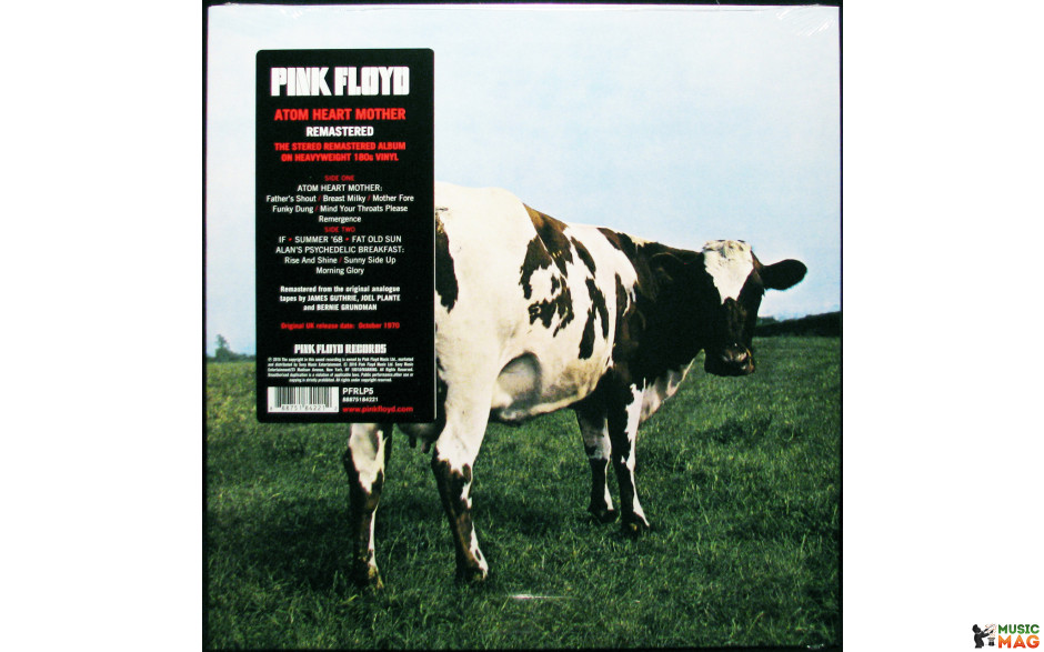 PINK FLOYD - ATOM HEART MOTHER 1970/2016 (PFRLP5, 180 gm.) GAT, PARLOPHONE/EU MINT