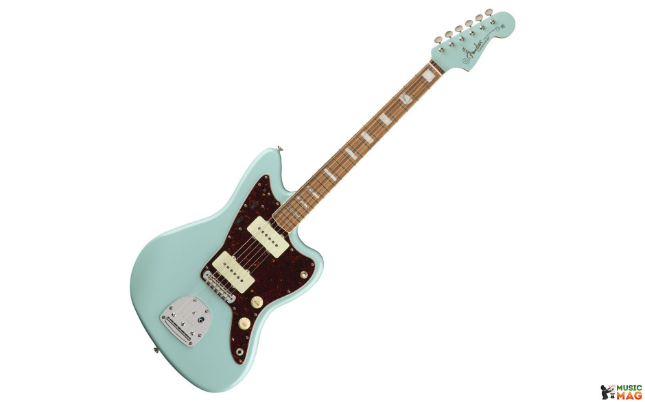 FENDER 60TH ANNIVERSARY CLASSIC JAZZMASTER PF DAPHNE BLUE