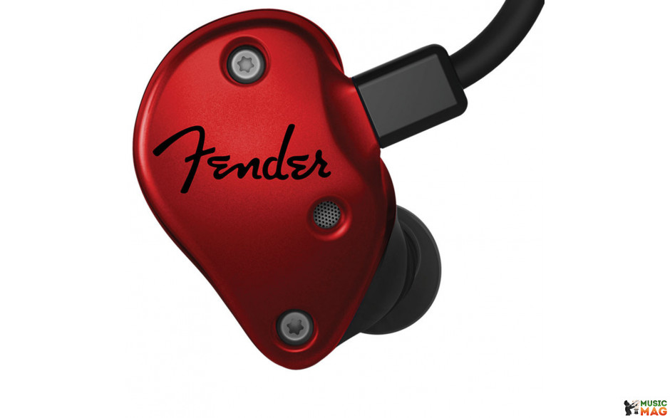 FENDER FXA6 IN-EAR MONITORS RED