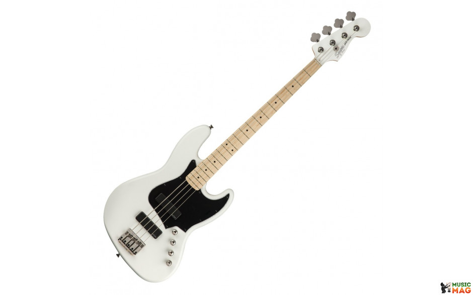 SQUIER by FENDER CONTEMPORARY ACTIVE J-BASS HH MN FLAT WHITE
