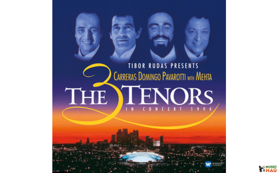 CARRERAS - DOMINGO - PAVAROTTI WITH MEHTA - THE 3 TENORS... 2 LP Set 1994/2017 (0190295871871) MINT (0190295871871)