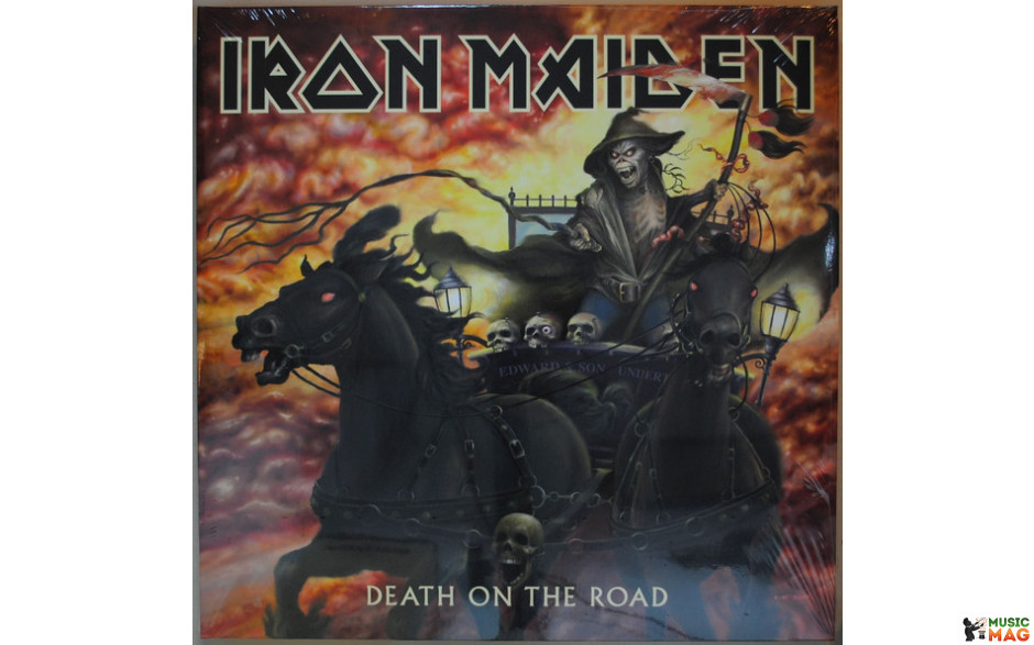 IRON MAIDEN - DEATH ON THE ROAD 2 LP Set 2005/2017 (0190295836443) GAT, PARLOPHONE/WARNER/EU MINT (0190295836443)