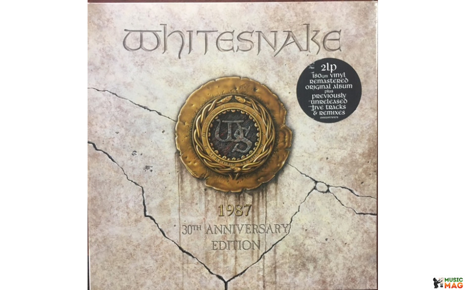 WHITESNAKE - 1987 2 LP Set 1987/2017 (0190295785178, 180 G) PARLOPHONE/EU MINT (0190295785178)