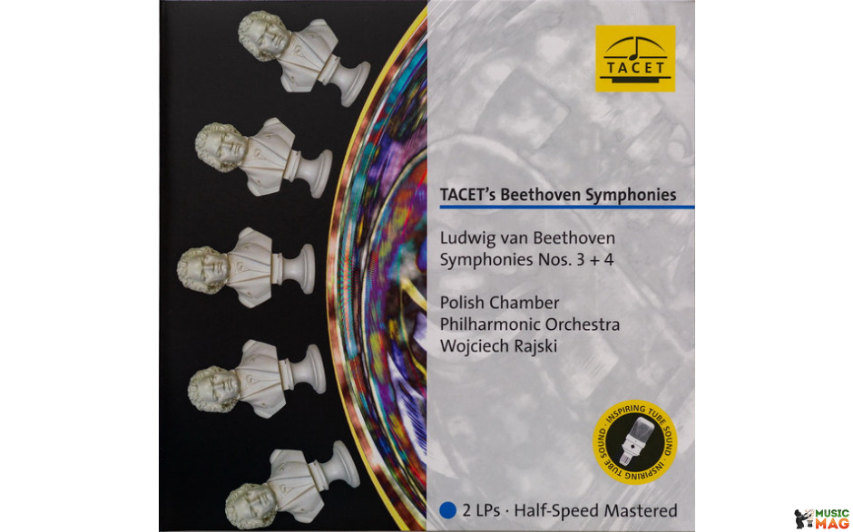 Beethoven - Symphonies Nos. 3 + 4, 2 Lp Set 2017 (tacet L 239) Tacet/eu Mint (4009850023913)