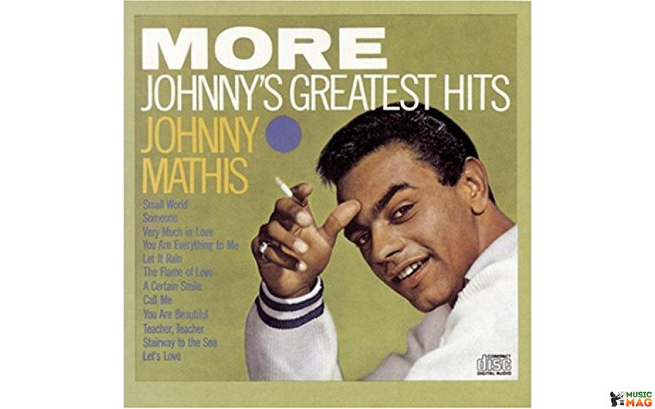 JOHNNY MATHIS - MORE JOHNNY’S GREATEST HITS 1959 (CS 8150, RE-ISSUE) COLUMBIA/USA NM/EX- (079893421223)