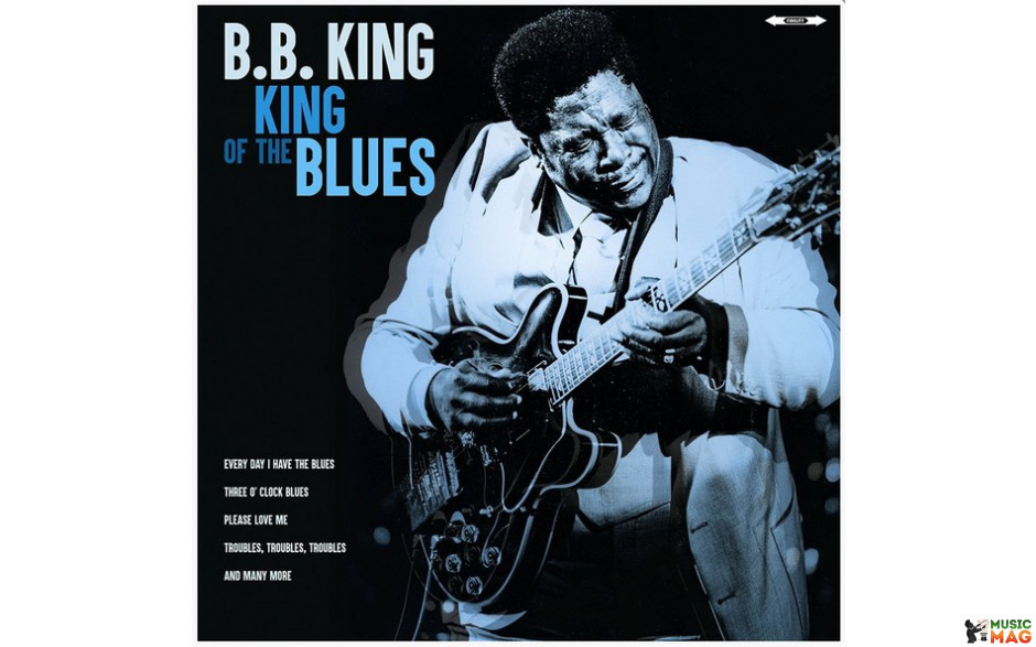 B.B. KING – KING OF THE BLUES 2018 (02081-VB, 180 gm.) BELLEVUE/EU MINT (5711053020819)
