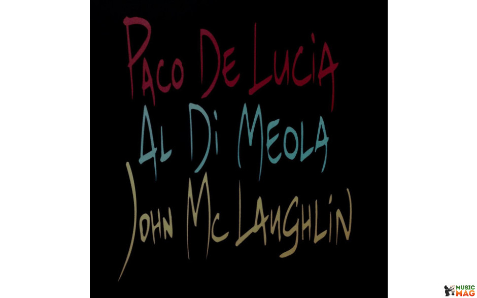 JOHN MCLAUGHLIN / AL DI MEOLA / PACO DE LUCIA – THE GUITAR TRIO 1996/2018 (538 322-5) VERVE/UE MINT (0600753832257)