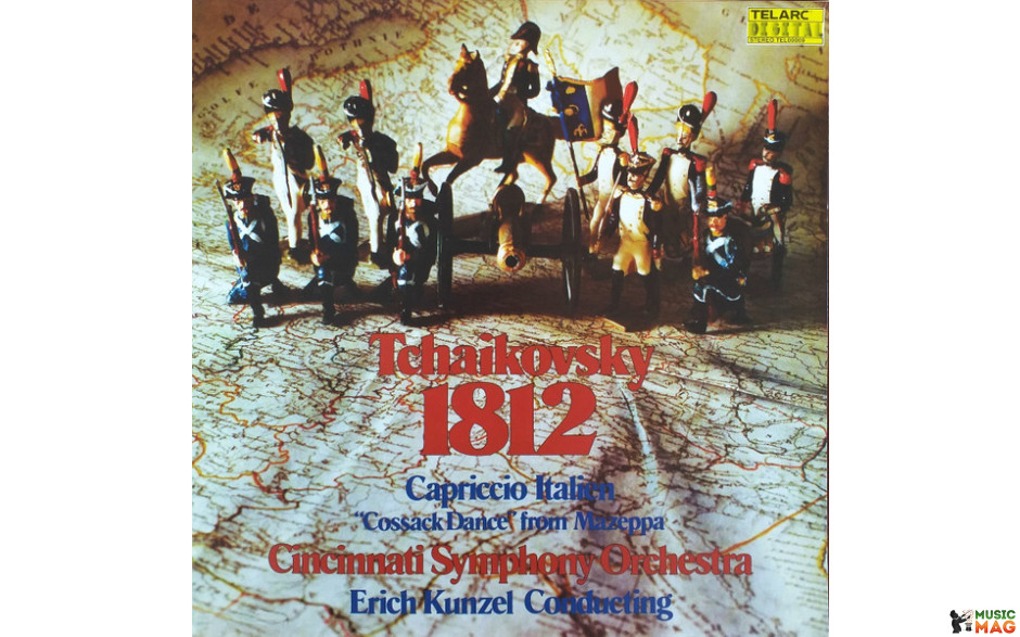 Tchaikovsky - Cincinnati Symphony Orchestra, Erich Kunzel – 1812, Capriccio Italien, "Cossack Dance" (2018) Vinyl LP