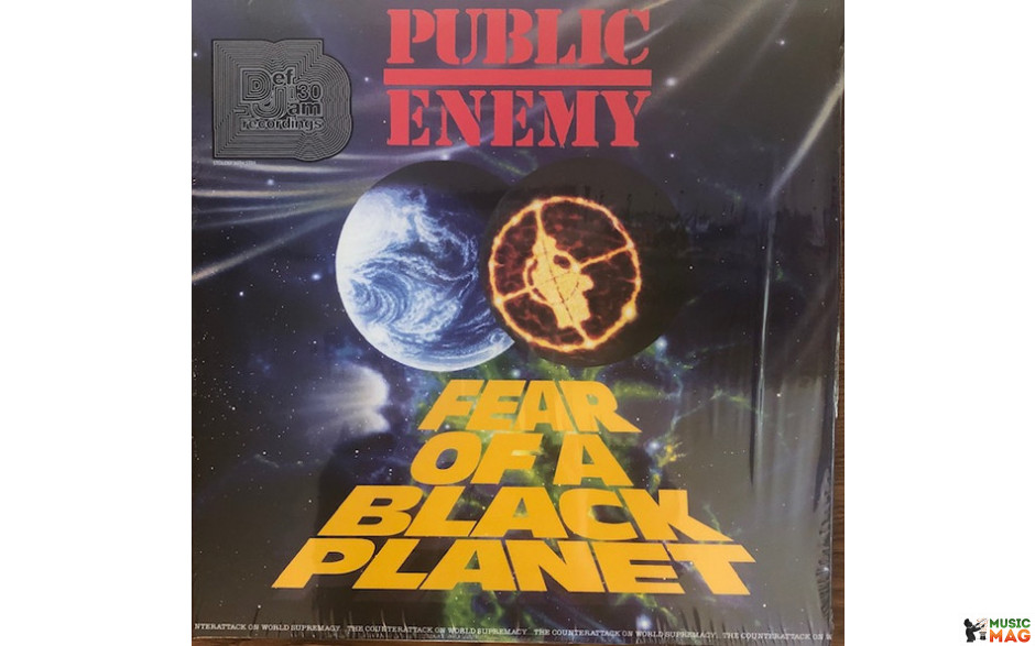 PUBLIC ENEMY - FEAR OF F BLACK PLANET 1990/2014 (00602537998647, Limited Reissue) UNIVERSAL/HOLL. MINT (0602537998647)
