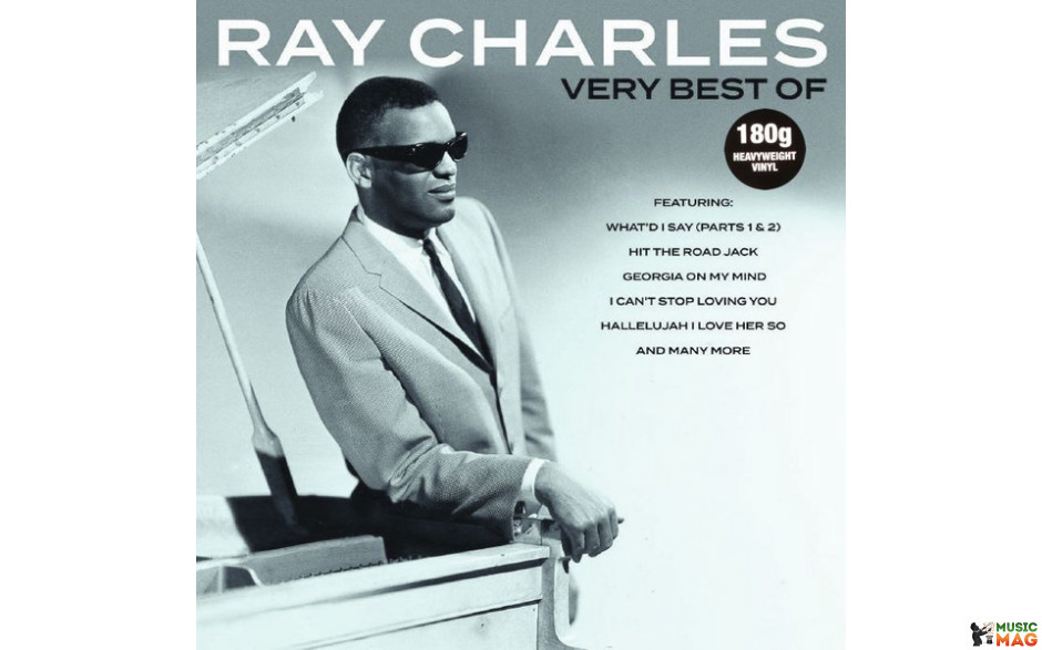 RAY CHARLES – THE VERY BEST OF RAY CHARLES 2018 (02104-VB, 180 gm.) BELLEVUE/EU MINT (5711053021045)