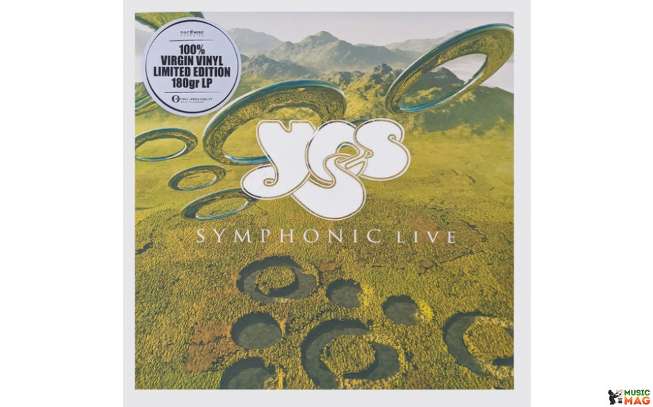 YES - SYMPHONIC LIVE 2 LP Set 2002/2019 (0213403EMX, HYPE STICKER, LTD.) SENDMAILCONTENTnbsp;. GAT, EDEL/GER. MINT (4029759134039)