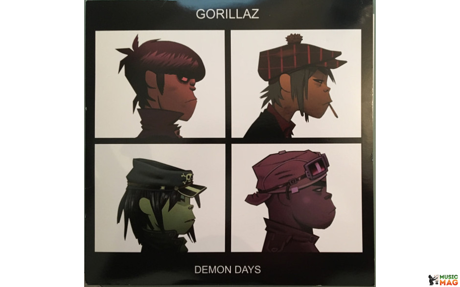 GORILLAZ - DEMON DAYS 2 LP Set 2005 (0724387383814, 180 gm. Reissue) GAT, PARLOPHONE /EU MINT (0724387383814)