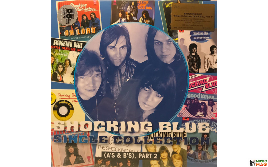 SHOCKING BLUE - SINGLE COLLECTION PART II 2 LP Set 2019 (MOVLP2357, LTD., 180 gm. ) MOV/EU MINT (8719262008960)