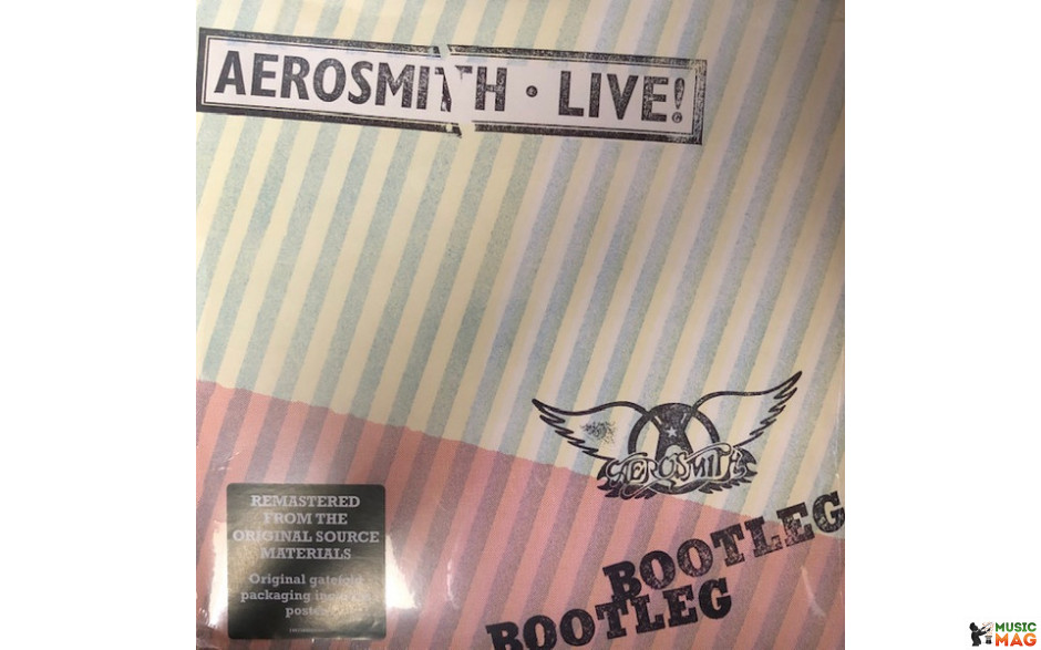 AEROSMITH - LIVE! BOOTLEG 2 LP Set 2019 (19075896831) COLUMBIA/EU MINT (0190758968315)