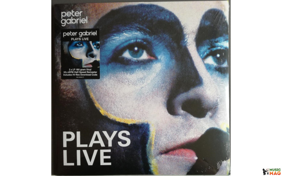 PETER GABRIEL – PLAYS LIVE 2 LP Set 2020 (PGDLPR1, 180 gm.) REAL WORLD RECORDS/EU MINT (0884108006177)