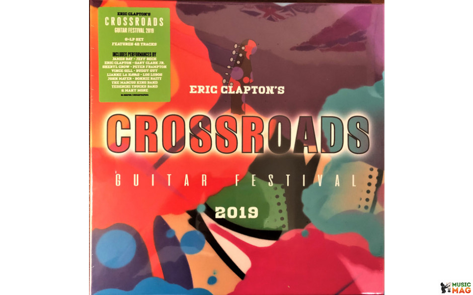 ERIC CLAPTON – CROSSROADS GUITAR FESTIVAL 2019 6 LP Set 2020 (R1 628789) RHINO/EU MINT (0603497847464)