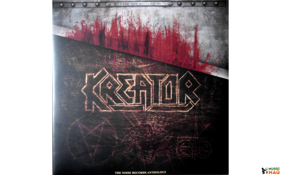 KREATOR - UNDER THE GUILLOTINE 2 LP Set 2021 (NOISE2LP101, Grey W/ Red Splatter) NOISE/EU MINT (4050538613919)