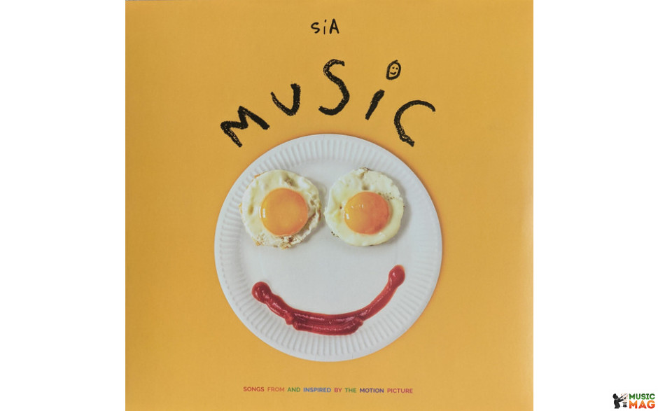SIA - MUSIC (O.S.T.) 2021 (075678645549, LTD, Clear w/ Yellow Blob) MONKEY PUZZLE/EU MINT (0075678645549)
