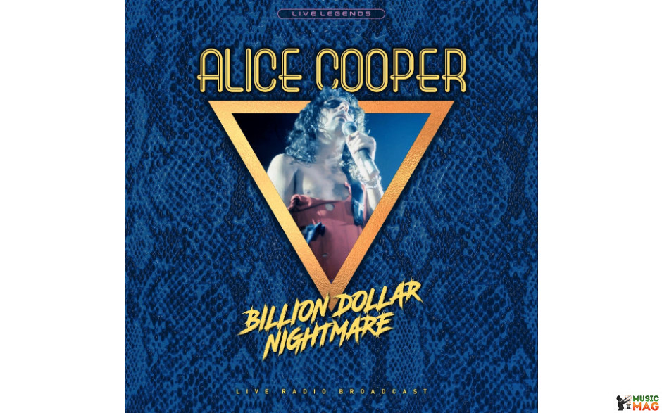 ALICE COOPER - BILLION DOLLAR NIGHTMARE 2021 (PHR1041, Transparent Yellow) PEARL HUNTERS/EU MINT (5906660083818)
