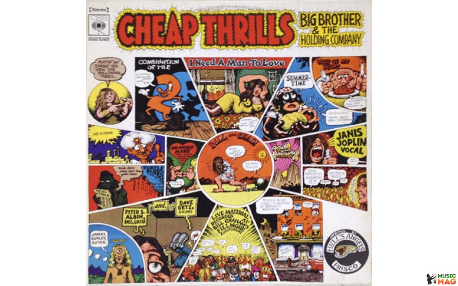 BIG BROTHER & THE HOLDING COMPANY - CHEAP THRILLS 1968/2012 (MOVLP464) GAT, MUSIC ON VINYL/EU MINT (8718469530083)