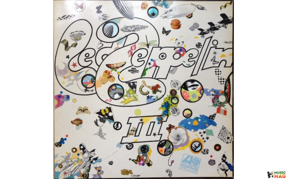 LED ZEPPELIN – III, 2 LP Set 1970 (8122796436, Remastered by Jimmy Page, 180 gr.) WARNER/ATLANTIC/EU, MINT (0081227964368)