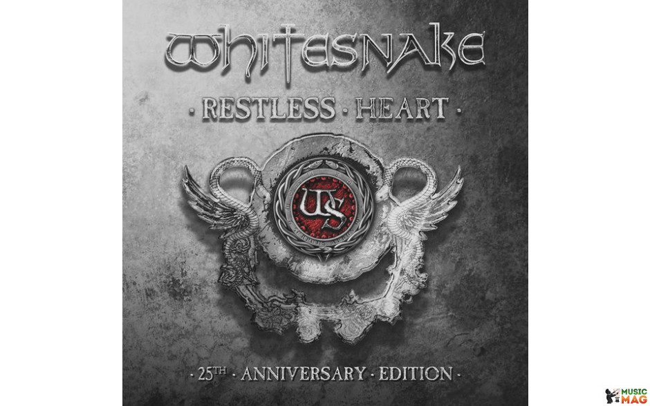 WHITESNAKE - RESTLESS HEART 2 LP Set 2021 (R1 659200, LTD., 180 gm., Silver) RHINO RECORDS/EU MINT (0190295022662)