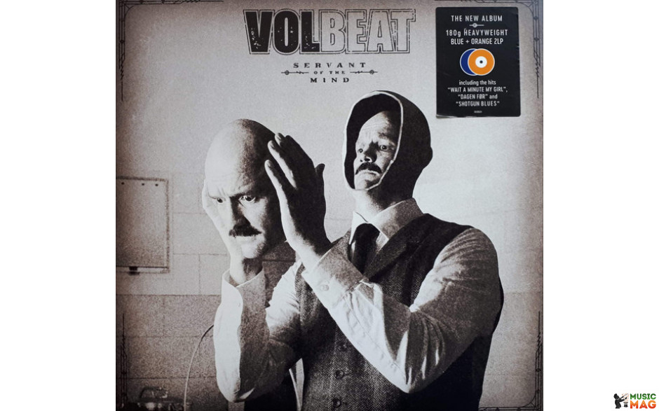 Volbeat - Servant Of The Mind 2021 (3830624, Ltd., 180 Gm., Orange/blue) Universal/eu Mint (0602438306244)