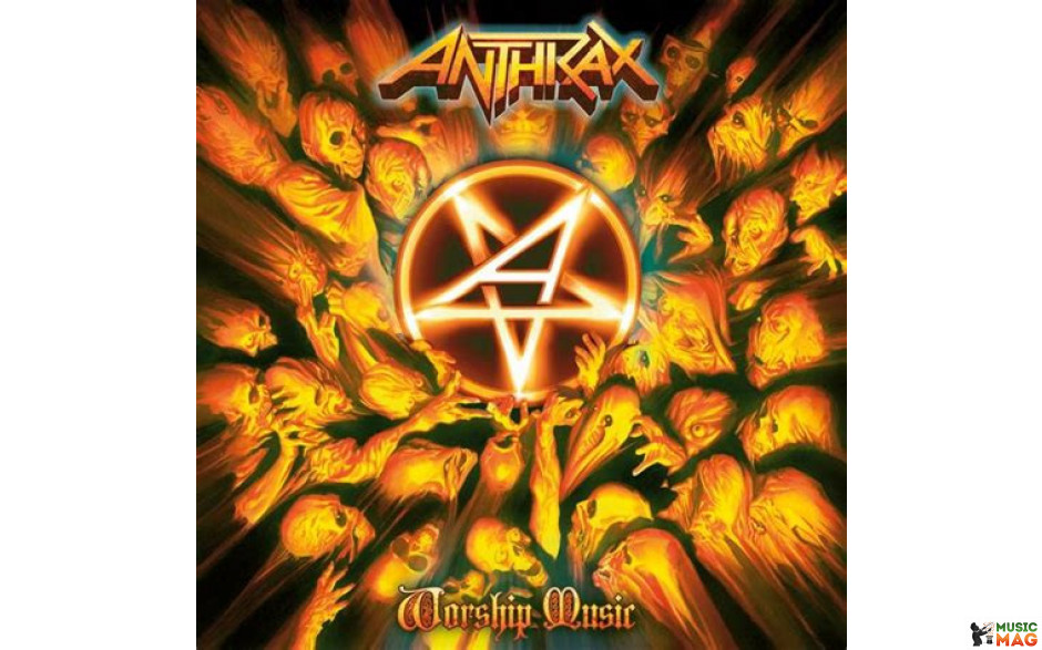ANTHRAX - WORSHIP MUSIC 2 LP Set 2011/2015 (NB 2166-1) NUCLEAR BLAST/EU MINT (0727361216641)