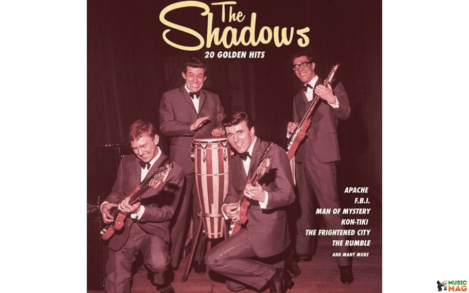 SHADOWS - 20 GOLDEN HITS 2021 (02167-VB) BELLEVUE PUBLISHING/EU MINT (5711053021670)