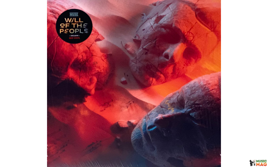 MUSE - WILL OF THE PEOPLE 2022 (0190296383861, Red Opaque) WARNER RECORDS/EU MINT (0190296383748)
