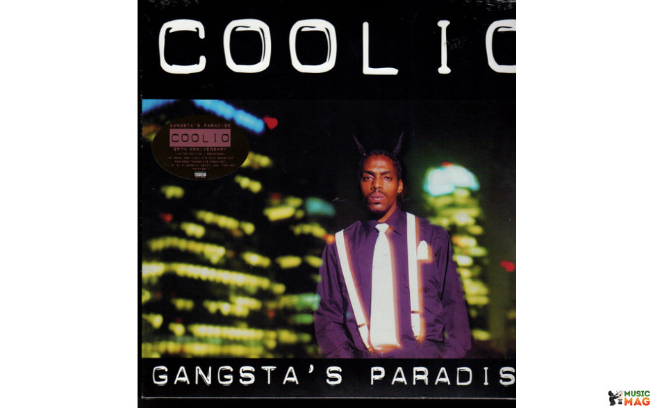 COOLIO - GANGSTA’S PARADISE 2 LP Set 1995/2020 (TB-5132-1, LTD., 180 gm., Red) TOMMY BOY/USA MINT (0016998513217)