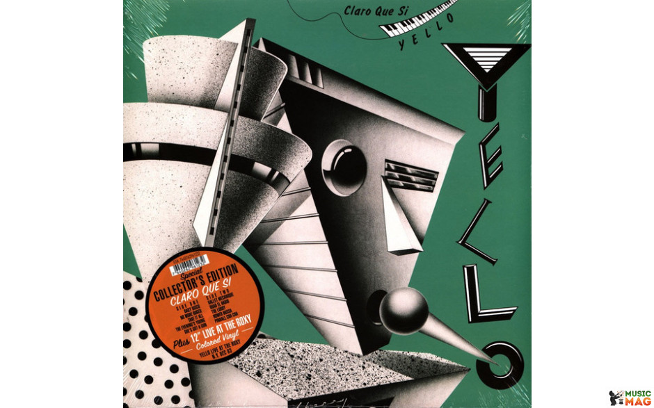 YELLO - CLARO QUE SI / YELLO LIVE AT THE ROXY... 2 LP Set 1981/2022 (7640262961218, LTD.) EU MINT (0602445629411)