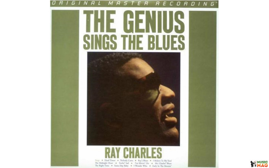 RAY CHARLES - THE GENIUS SINGS THE BLUES 1961/2010 (MFSL 1-337, 180 gm. LTD. NUMBERED) MOBILE FIDELITY/USA MINT (0821797133715)