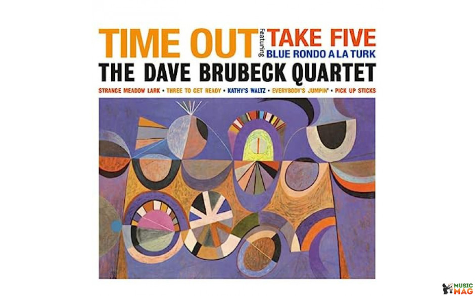 DAVE BRUBECK QUARTET - TIME OUT 1959/2022 (SRPD0008ME, Olive Marble) SR/EU MINT (9003829977837)