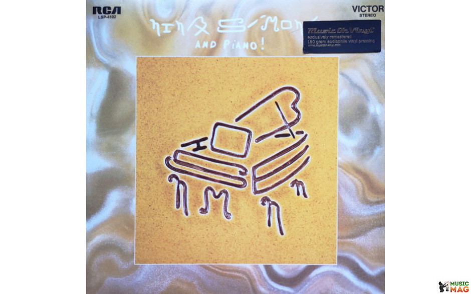 NINA SIMONE - NINA SIMONE AND PIANO! 1969/2011 (MOVLP236, 180 gm.) MUSIC ON VINYL/EU MINT (8713748980948)