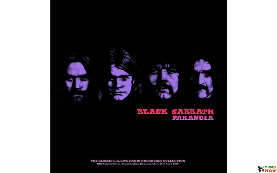 BLACK SABBATH - PARANOIA (BBC SHOW...) 2023 (SRFM0001ME-2, LTD., 180 gm., Red Marble) SR/EU MINT (9003829988550)