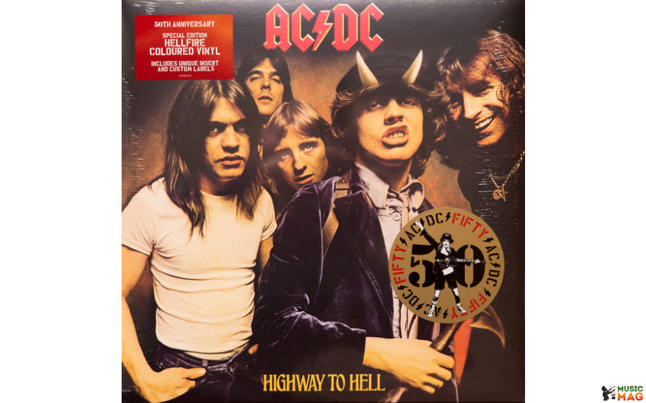 AC/DC - HIGHWAY TO HELL 1979/2024 (19658846261, Special Edition, Red/Orange Merge) SONY MUSIC/EU MIN (0196588462610)