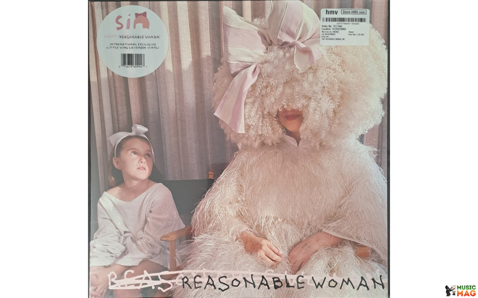 SIA - REASONABLE WOMAN 2024 (0075678609947, LTD. VIOLET VINYL ED.) WARNER/EU MINT (0075678609947)