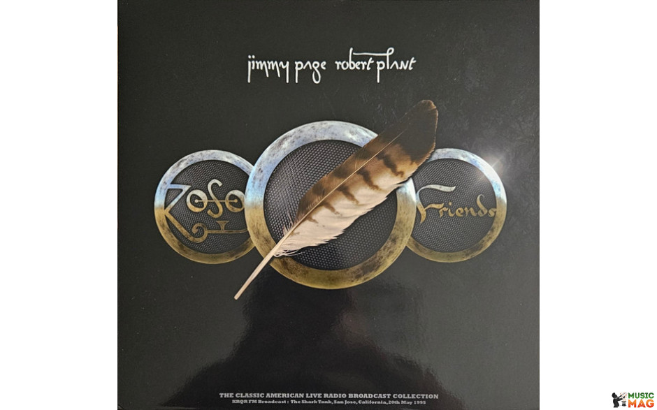 JIMMY PAGE, ROBERT PLANT - LIVE IN SAN JOSE 1995 Box-set 2023 (SRFM0043, LTD., Clear) SR/EU MINT (9003829976915)