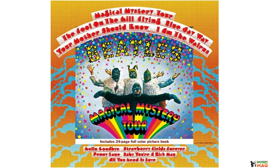 BEATLES - MAGICAL MYSTERY TOUR 1967/2012 (2835, REMASTERED, 180 gm.) GAT, EMI/CAPITOL/EU MINT (0094638246510)