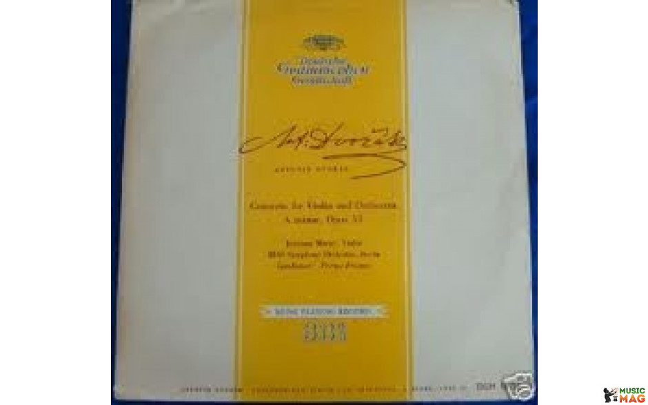 Anton Dvorak - Concert for Violin and Orchestra (Deutsche Grammophon 18152, 180 gr.) Germany, Mint