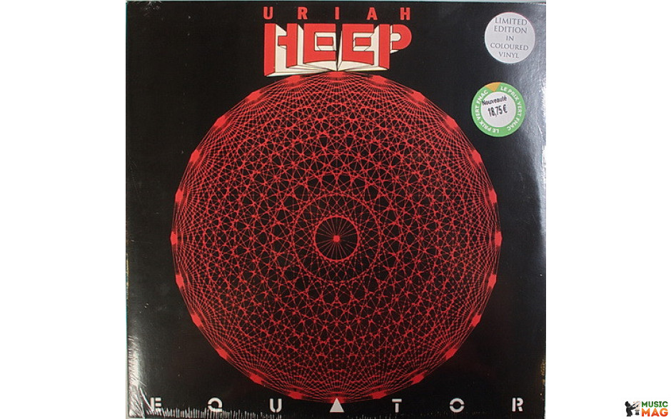 URIAH HEEP - EQUATOR 1985/2013 (0886922609510, Ltd. Coloured Vinyl) SPV/GER. MINT (0886922609510)
