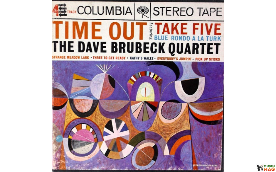 DAVE BRUBECK QUARTET - TIME OUT 1959/2022 (SRPD0008CV, Purple) SR/EU MINT (9003829977820)