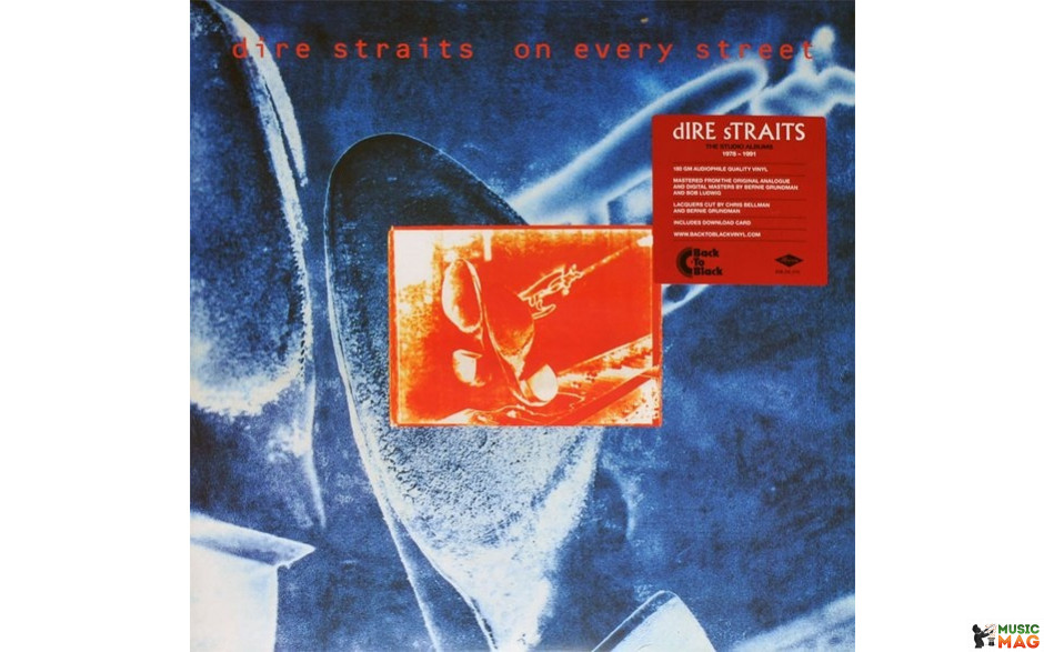DIRE STRAITS - ON EVERY STREET 1991 2 LP Set (37529148, RE-ISSUE, 180 gm.) GAT, VERTIGO/EU MINT (0602537529148)